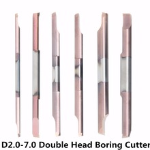 Small Hole Boring Cutter Bar Alloy Boring Cutter Handle Diameter 2-7mm Path Inner Hole Boring Cutter Double Head Boring Tools 2024 - buy cheap
