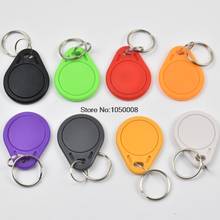 50pcs/Lot T5577 Rewritable Programmable RFID 125 KHz Keychain Keyfobs Key Finder For Copy EM4100 Cards 2024 - buy cheap