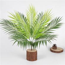 Artificial  Fern Plants Plastic Tropical Palm Tree Leaves Branch Home Garden Decoration Photography Wedding Decor Leaves 2024 - buy cheap