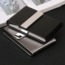 Cigar Storage Box Cigarette Case Stainless Steel  Tobacco Holder PU Card Cases 1 PC Multifunction Smoking Accessories 2024 - buy cheap