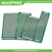 4pcs 5x7 4x6 3x7 2x8 cm 5*7 4*6 3*7 2*8 double Side Copper prototype pcb Universal Board Cave plate Circuit board 2024 - купить недорого