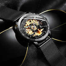 Skeleton Watch 2020 New Black Sport Mechanical Watch Luxury Watch Mens Watches Top Brand Montre Homme Clock Men Automatic Watch 2024 - buy cheap