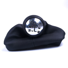 5 Speed Gear Stick Shift Knob handle and fabric for Peugeot 307 2024 - buy cheap