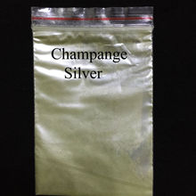 champange silver pearl pigment  powder paint coating Automotive Coatings art crafts decoration 50g per pack 2024 - buy cheap