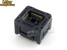 PLCC32 IC120-0324-309 PLCC Yamaichi IC тестовый Адаптер для программирования гнезда 1,27 мм Шаг живой ошибки 2024 - купить недорого