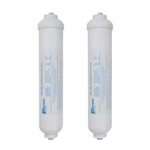 2 PACK  External In line Water Filter for Samsung LG Daewoo Beko fridge 2-Inch OD X 10" Inline Coconut Carbon Filter 1/4" QC 2024 - buy cheap