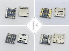 Oppo-conector de placa pcb com trava para cartão, x909, gionee f100, p6, p7, molex, alavanca lcn, 6/10 pinos, original 2024 - compre barato