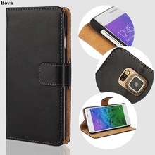 Кожаный чехол-бумажник для Samsung Galaxy Alpha G8508s G850f G850s 2024 - купить недорого