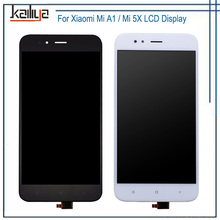 LCD Display For Xiaomi Mi 5X MiA1 Mi A1+5.5''Touch Screen Digitizer Touch Panel Senor Phone Assembly Replacement Black White 2024 - buy cheap