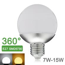 E27 Led Lamp Light 7W 9W 12W 15W SMD5730 Global Led Bulb Lampada 220V Led Lamp 360 Degree High Luminous A60 A70 A80 A90 2024 - buy cheap