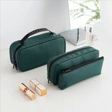 New Women's Multi-layer Cosmetic Bag Korean Version of The Small Square Bag Multi-function Travel Toiletries Storage Bag 2024 - buy cheap