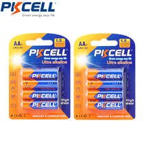 Pilas alcalinas secas AA 1,5 V LR6, baterías de 2A, E91, AM3, MN1500, Superior, R6P, UM3, MN1500, E91, paquete de 8 Uds. 2024 - compra barato