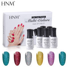 HNM 8ml 6pcs Nail Gel Set Nail Uv Gel Polish kit Gel Varnish DIY Kits Semi Permanent Enamel Manicure DIY Tools Gife Box kits 2024 - buy cheap