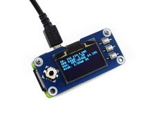 Шляпа Waveshare с OLED дисплеем 1,3 дюйма для Raspberry Pi 128x64 пикселей со встроенным контроллером SPI / I2C интерфейс 2024 - купить недорого