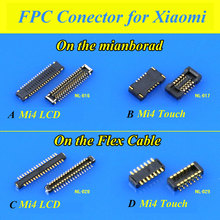 Conector fpc para xiaomi mi 4, m4, mi4, placa mãe, cabo flex, tela lcd, sensível ao toque, 1 conjunto 2024 - compre barato