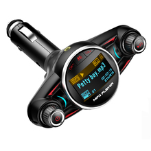 ACCNIC Stylish FM Modulator HandsFree Wireless Bluetooth Car Kit  TF USB Music Receiver Adatper FM Transmitter MP3 Music Player 2024 - buy cheap