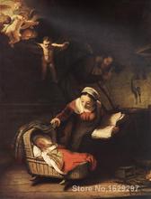 High quality famous Rembrandt van Rijn paintings Holy Family Hand painted Canvas art for wall decor 2024 - buy cheap