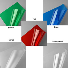 Hoja de PVC transparente de plástico ABS para construcción de casas, 5 unids/lote, 0,3mm, 20x30cm, cinco colores, modelo arquitectónico 2024 - compra barato