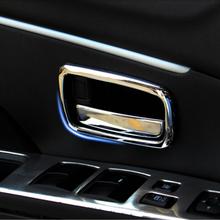 Carro-styling interior maçaneta da porta quadro adesivo decorativo guarnição para mitsubishi asx auto acessórios 2024 - compre barato