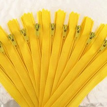 Cremalleras de bobina de nailon amarillo, 10 Uds., 20cm (8 pulgadas), cierre a la grúa, FGDQRS 2024 - compra barato