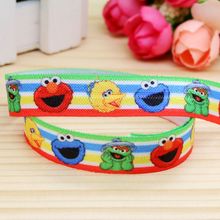 DHK 5/8'' Free shipping Fold Elastic FOE printed headband headwear hairband diy decoration wholesale OEM P5289 2024 - buy cheap