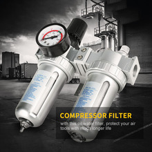 Oil Water Filter SFC400 Trap Filter Airbrush Air Compressor Pressure Regulator Reducing Valve 1/2in Compressor Filter kit 2024 - buy cheap