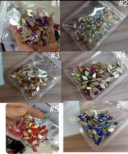 100Pcs/lot Rhombus Flat Back Rhinestones 10x6mm * 6 Colors Crystal Stones DIY Decorations Manicure Diamond For Nail Rhinestone 2024 - buy cheap