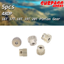 SURPASS HOBBY 48DP 3.175MM 16T 17T 18T 19T 20T Pinion Gear Set for 1/10 RC Off-road Buggy Monster Truck 3.175mm Shaft Motor car 2024 - buy cheap