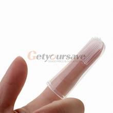 Super Soft Pet Finger Toothbrush Teddy Dog Brush Addition Bad Breath Tartar Teeth Care Dog Cat Cleaning Supplies 2024 - buy cheap