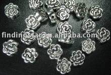 FREE SHIPPING 900Pcs Tibetan silver flower spacers beads 5mm A282 2022 - купить недорого