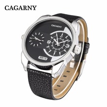 Cabarny relógio de quartzo masculino, relógio de pulso à prova d'água militar esportivo 2024 - compre barato