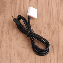 Car 3.5mm Cable Cord AUX Audio CD Adapter For Mazda 3 Data Lead CD Player 2024 - купить недорого