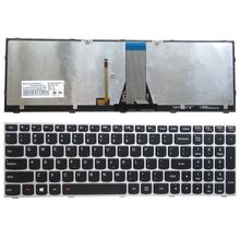 GZEELE English US laptop Keyboard for Lenovo IdeaPad G70-35 G70-70 G70-80 E50-70 US Backlit keyboard SILVER 2024 - buy cheap