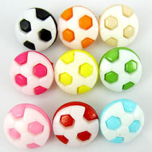 100pcs 1/2" Mixed Football Buttons Soccer Nylon Combined button Sewing Garment Supplies Accessory Scrapbooking 13.0mm 2024 - buy cheap