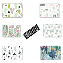 New Plant cactus Laptop Case For Apple MacBook Air Pro Retina 11 12 13 15 for macbook New Pro 13 15 inch+ Keyboard Cover 2024 - buy cheap
