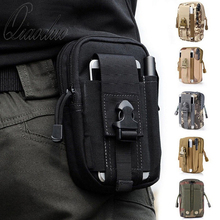 Qiaodu Military Molle Pouch Men Waist Bag Camo Waterproof Nylon Multifunction Casual Men Fanny Waist Pack Belt for Outdoor Wear 2024 - compre barato
