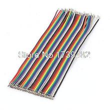 2mm Pitch Jumper Cable Wire 40Pin Female Crimp Terminal Connector Colorful 15cm 2024 - buy cheap