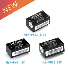 2Pcs HLK-PM01 HLK-PM03 HLK-PM12 AC-DC 220V to 5V/3.3V/12V power supply module,intelligent household switch power supply module 2024 - buy cheap