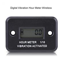Digital Vibration Hour Meter Gauge Wireless for Vibrating Machine Motorcycle ATV Boat Marine Digital Hour Meter Car Accessories 2024 - buy cheap
