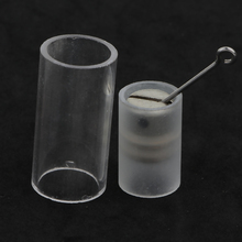 Pistão cilíndrico de metal e vidro para experimento físico de laboratório para motor de agitação, x 3cm 2024 - compre barato