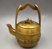 copper brass carved auspicious animal twelve chinese zodiac signs teapot pot 2024 - buy cheap