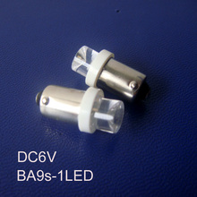 High quality 6v BA9S led lights,BA9S 6V LED Signal Light,LED BA9S Indicator Light,LED Pilot Lamp 6.3Vdc free shipping 50pcs/lot 2024 - buy cheap