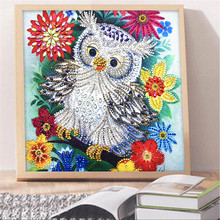 5D DIY Diamond Painting Special Diamonds Cute Bird Diamond Embroidery Sticker Mosaic Home Decor 2024 - buy cheap