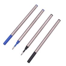 20 pcs 0.5mm Metal Rough Lnk Pen Refill Refill Length 112mm Diameter 6mm Net Length 111mm Student School Office Writing Statione 2024 - buy cheap