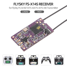 Receptor FlySky FS-X14S, 2,4 Ghz, 14 canales, PPM, S.BUS, salidas de señal para FlySky FS-I6, NV14, FS-I6X, transmisor de FS-i4 2024 - compra barato