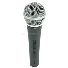 High Quality Version SM58S Live Vocals Karaoke Dynamic SM58 SM58SK cardioid Wired Microphone Podcast Microfone Voiceover Mic 2024 - buy cheap