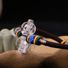 Браслет с колокольчиками ручной работы из тибетского хрусталя Dorje, плетеный браслет, буддистская Ваджра, браслет из бисера 2024 - купить недорого