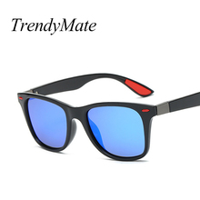 TrendyMate BRAND DESIGN Classic Polarized Sunglasses Men TR90 Square Frame Sun Glasses Male Driving Goggles UV400 Eyewear 5329 M 2024 - buy cheap