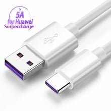 Cable Micro USB tipo c Original, línea de carga súper rápida 5A para Huawei P30, P20 Pro, Cable de teléfono móvil para Samsung, Xiaomi, Oneplus 2024 - compra barato