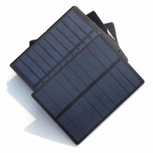 Buheshui painel solar de 1.3w 5v policristalino pet célula solar diy carregador de bateria 110*80mm 50 peças 2024 - compre barato